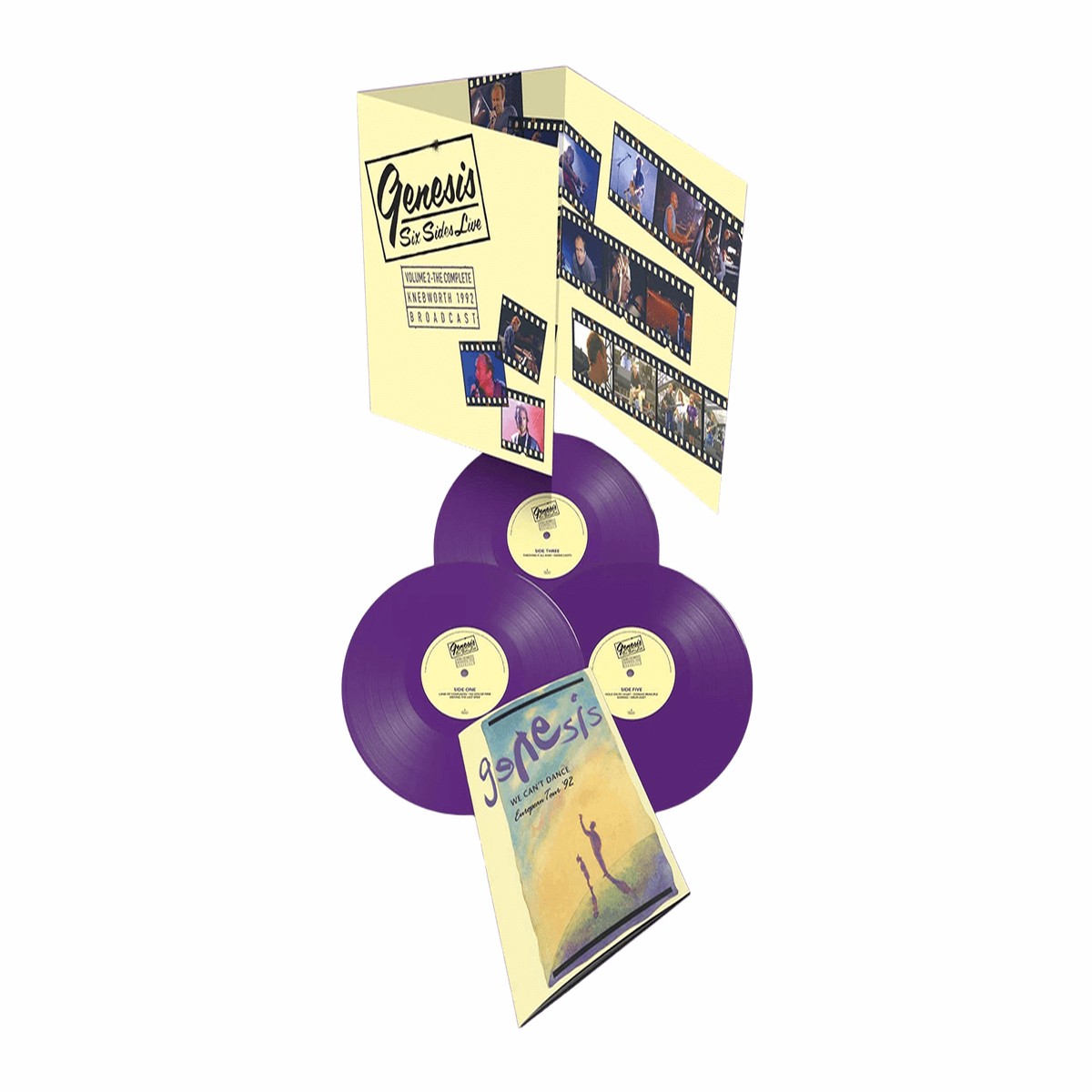 Genesis : Six Sides Live, Vol.2 – the Complete Knebworth, 1992 Broadcast (Purple Vinyl)