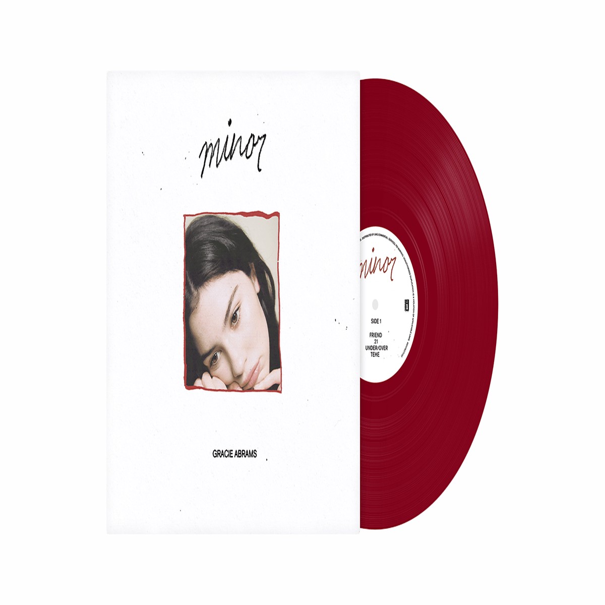 Gracie Abrams : Minor (5-year anniversary) (Red Vinyl)