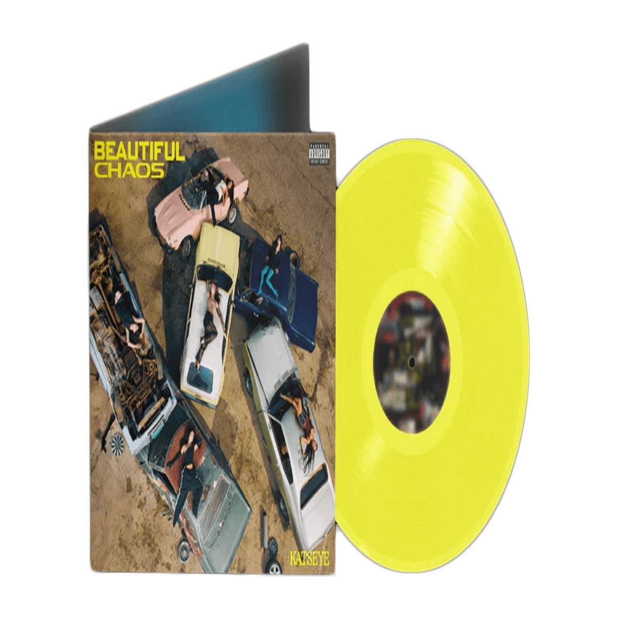 KATSEYE : BEAUTIFUL CHAOS (Lemon Jelly Vinyl)