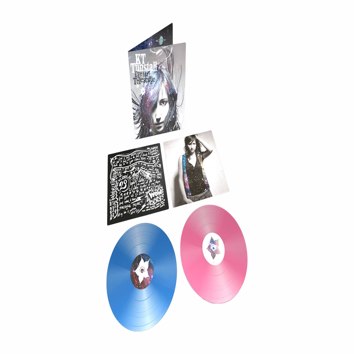 KT Tunstall : Eye to the Telescope – Stargazer Edition (2LP Deluxe Edition) (Blue & Pink Vinyl)