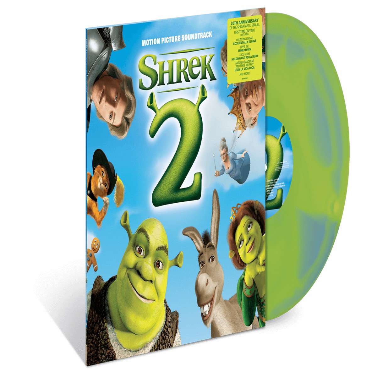 OST : Shrek 2 (Shrek Green & Sky Blue Vinyl)