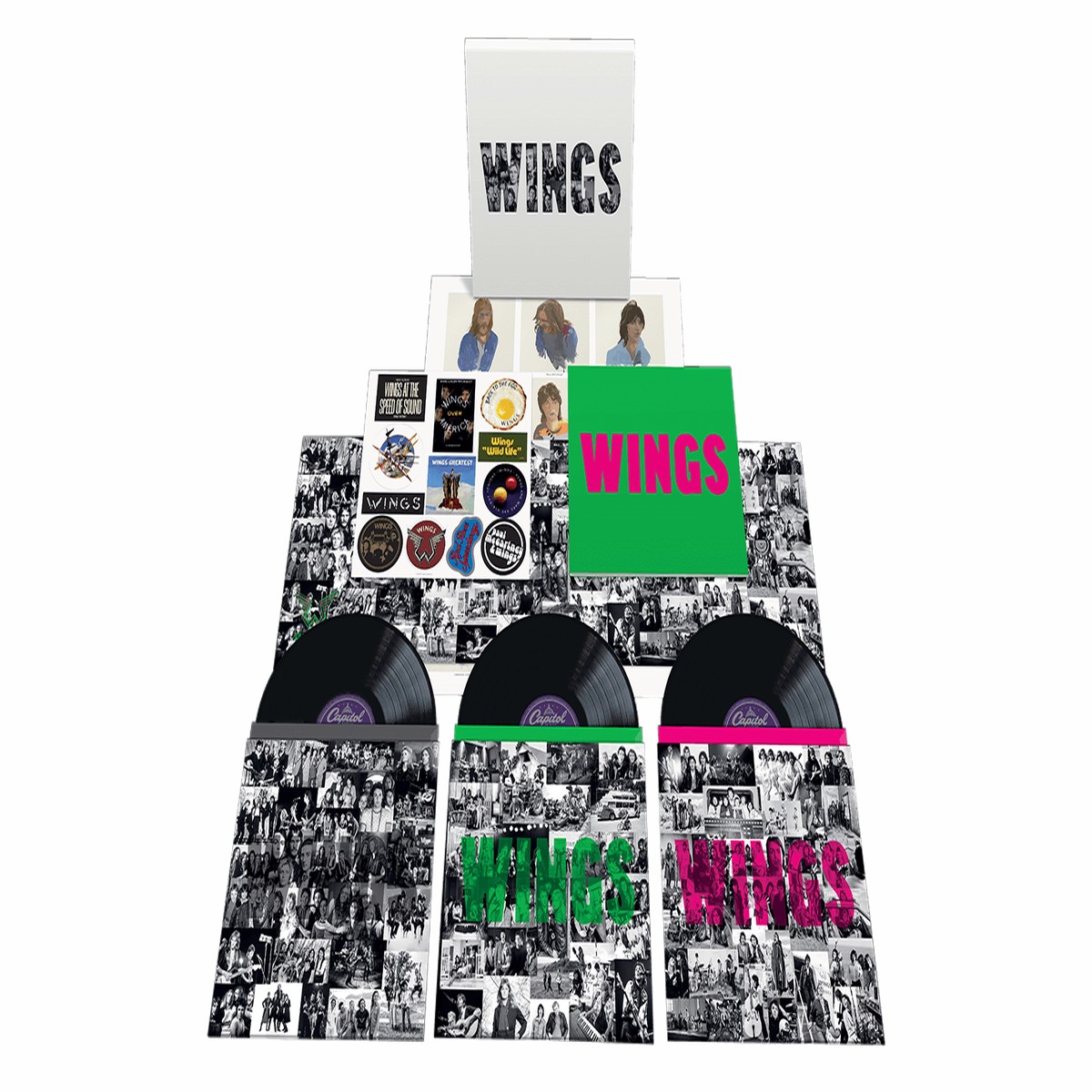 Paul McCartney and Wings : WINGS (3LP Set Deluxe)