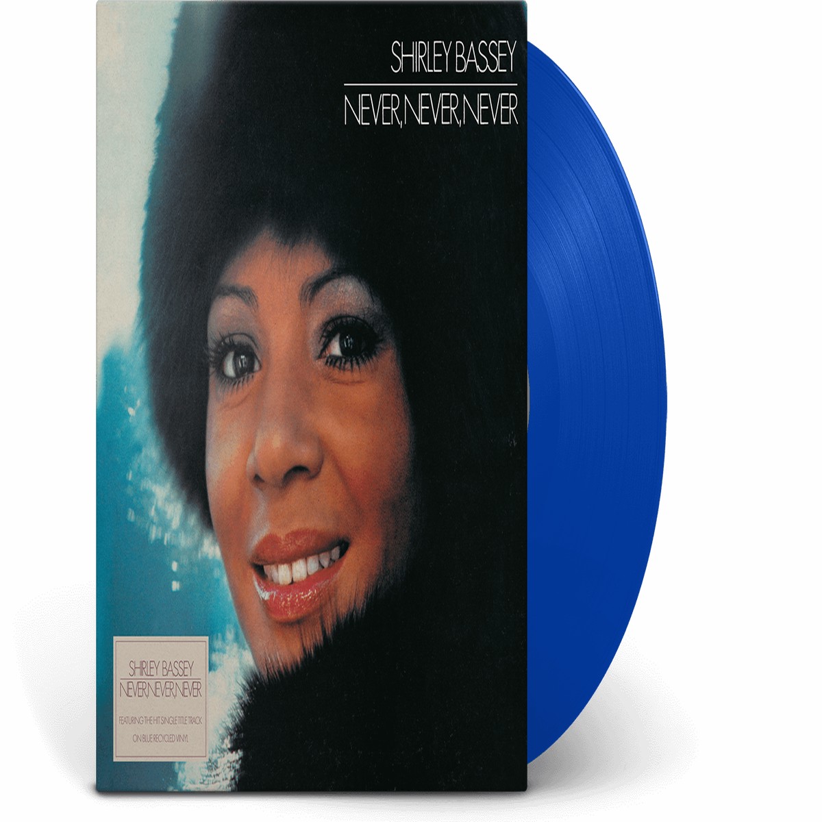 Shirley Bassey : Never, Never, Never (Blue Vinyl)