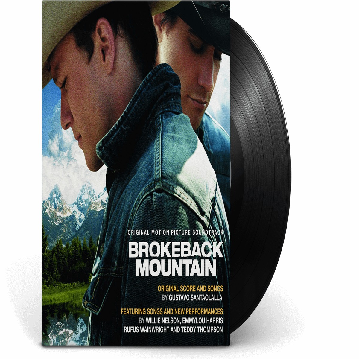 Various Artists : Brokeback Mountain (Original Motion Picture Soundtrack – 20th Anniversary Edition) Black Vinyl