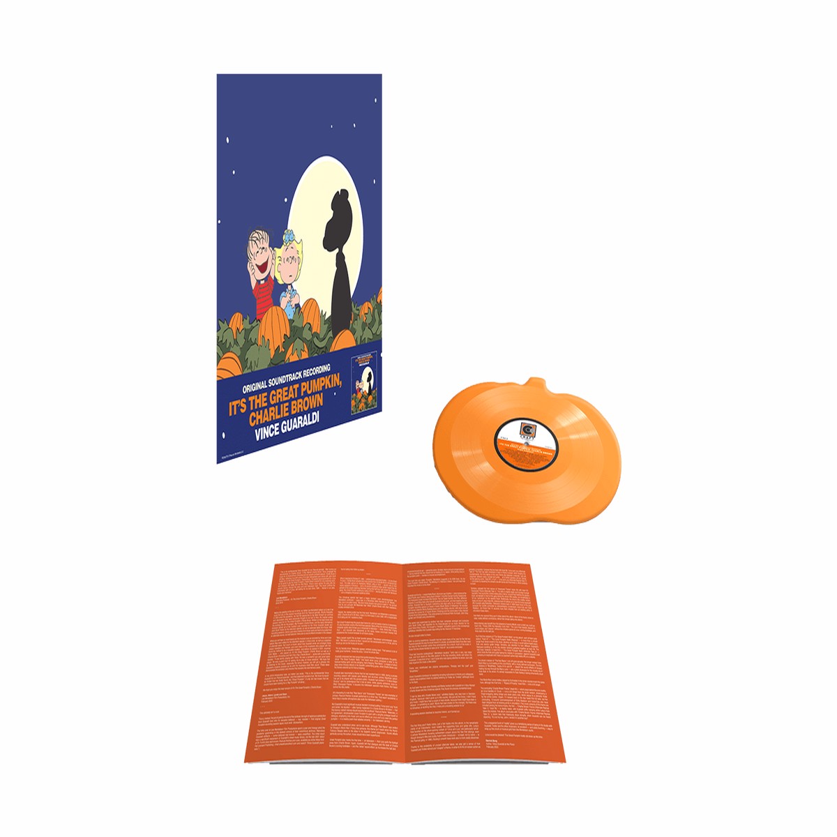 Vince Guaraldi : Its The Great Pumpkin, Charlie Brown (Pumpkin Shaped Orange Vinyl)