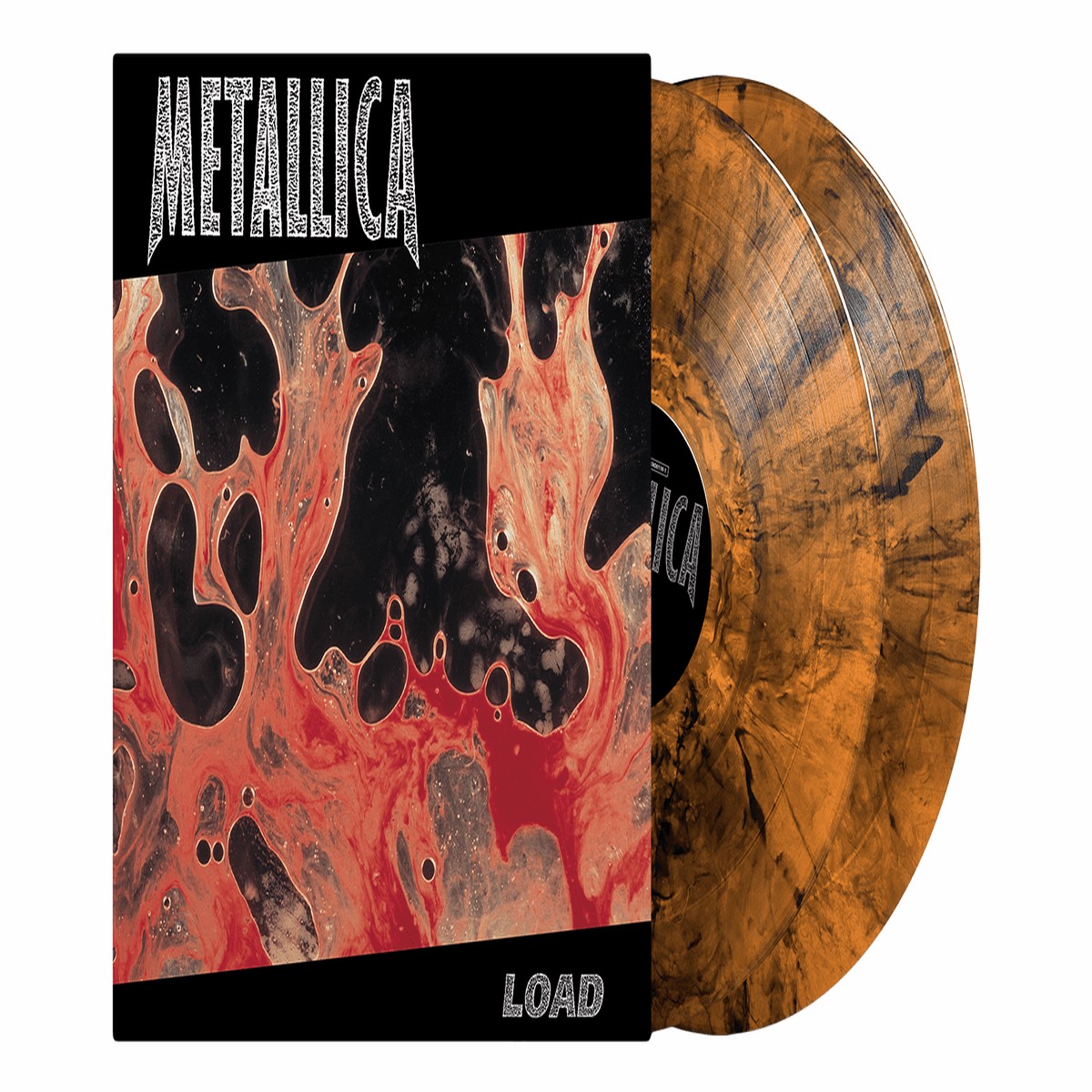 Metallica : Load (Remastered) (Poor Twisted Orange Vinyl)