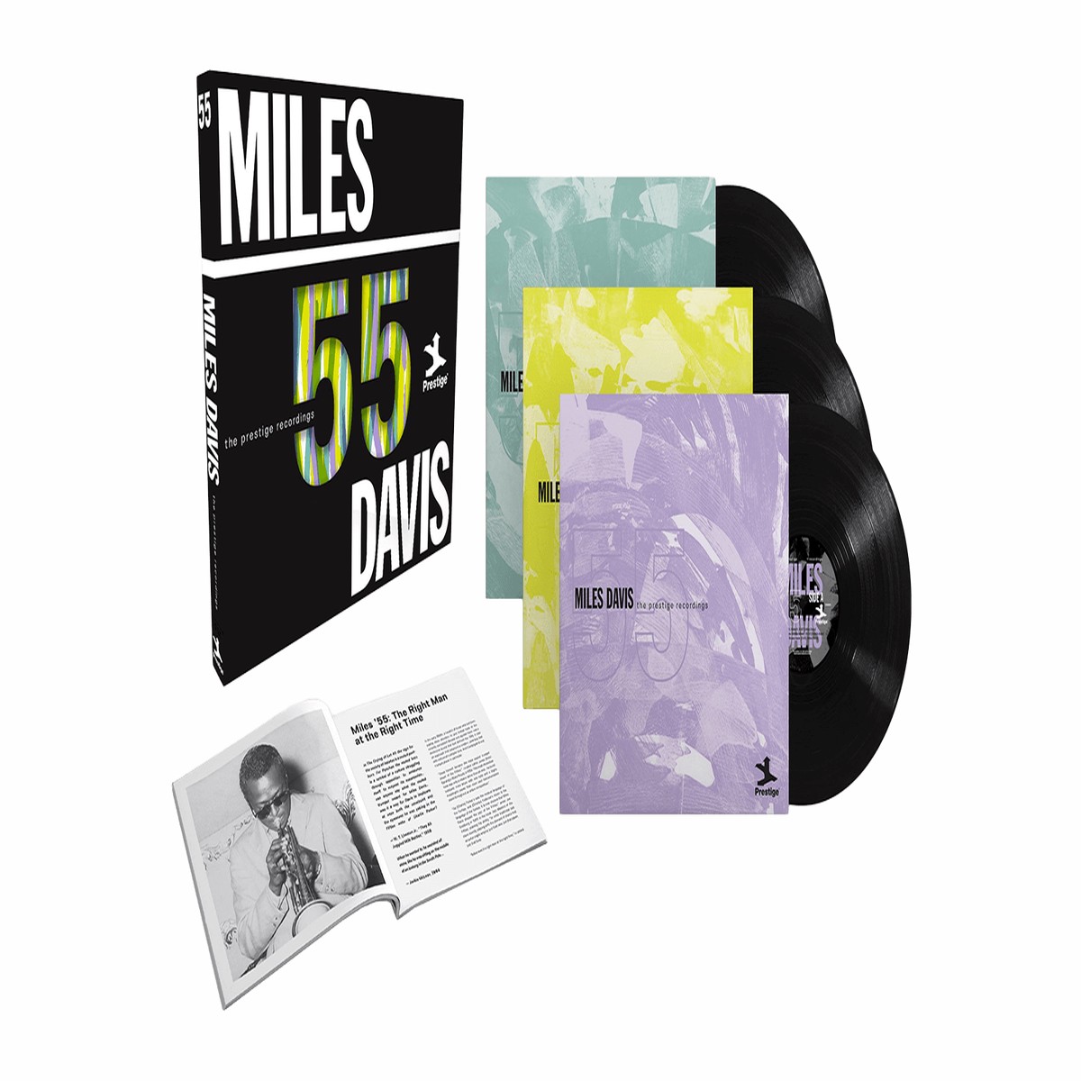 Miles Davis : Miles 55 – The Prestige Recordings (3LP 180g Vinyl)
