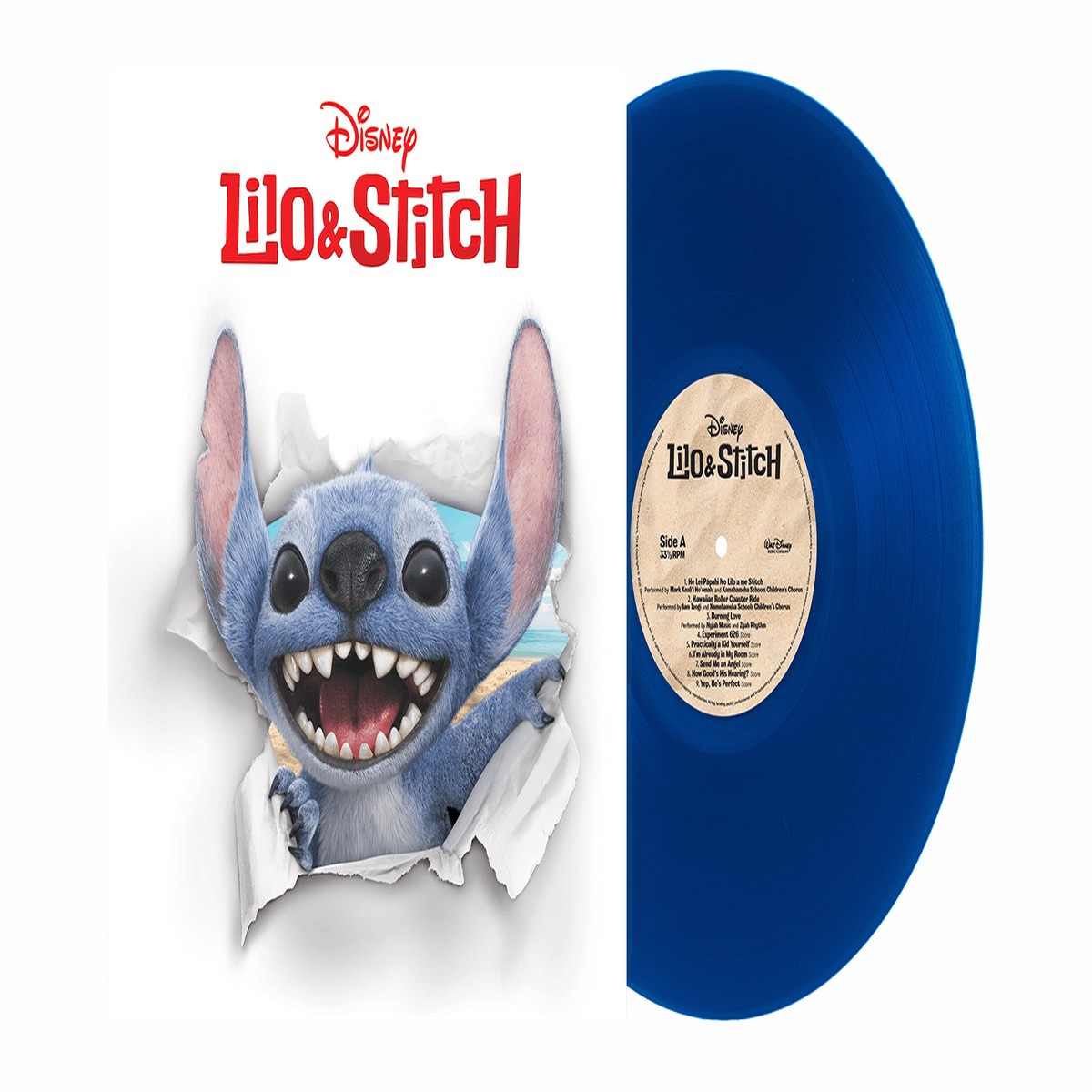 OST : Lilo & Stitch (Translucent Blue Vinyl)