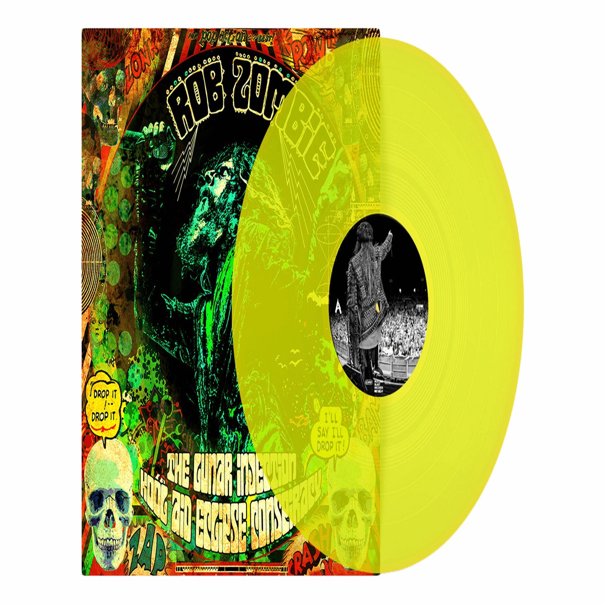 Rob Zombie : The Lunar Injection Kool Aid Eclipse Conspiracy (Neon Yellow Vinyl)