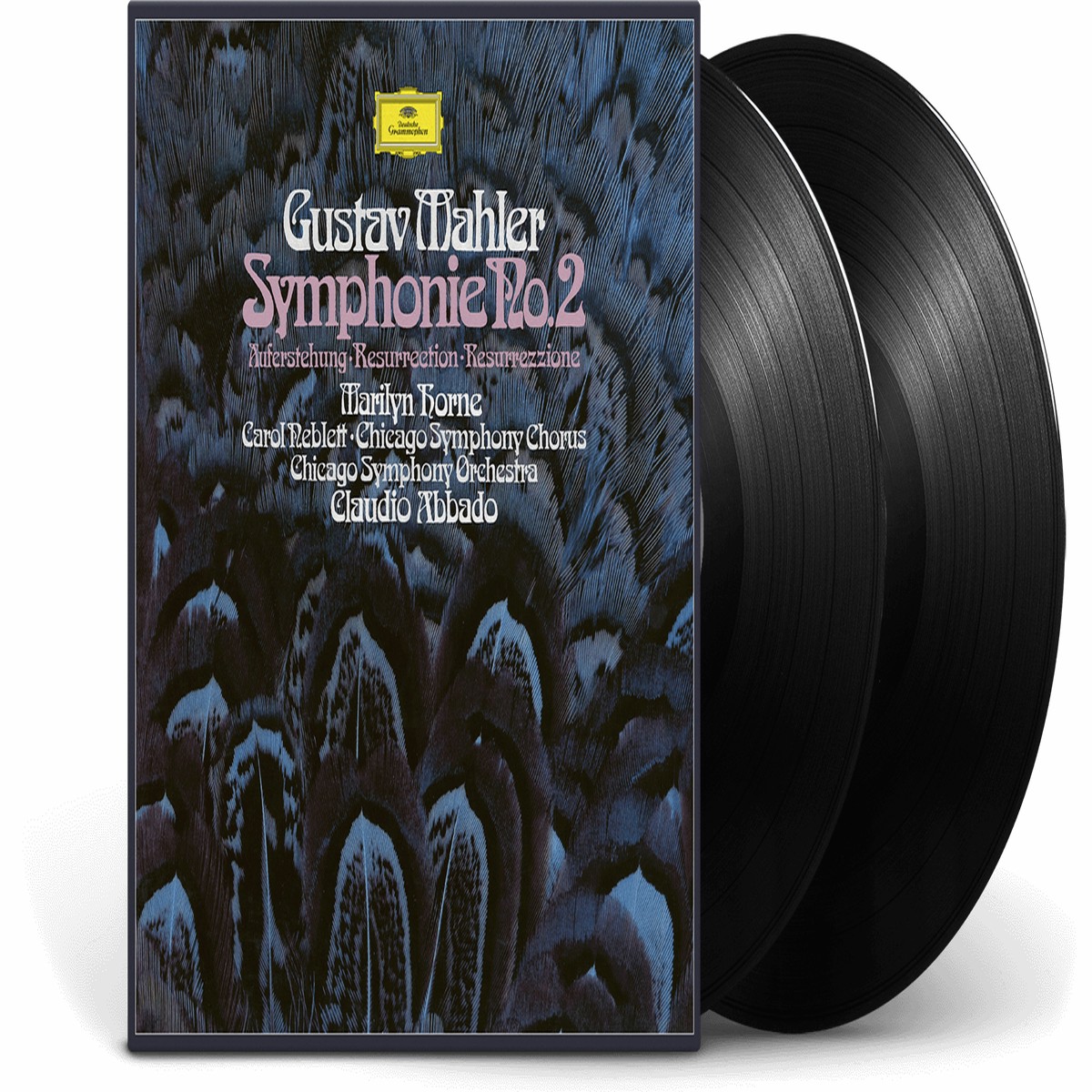 CHICAGO SYMPHONY ORCHESTRA / CLAUDIO ABBADO; HORNE, CAROL NEBLETT : MAHLER – Symphony No. 2