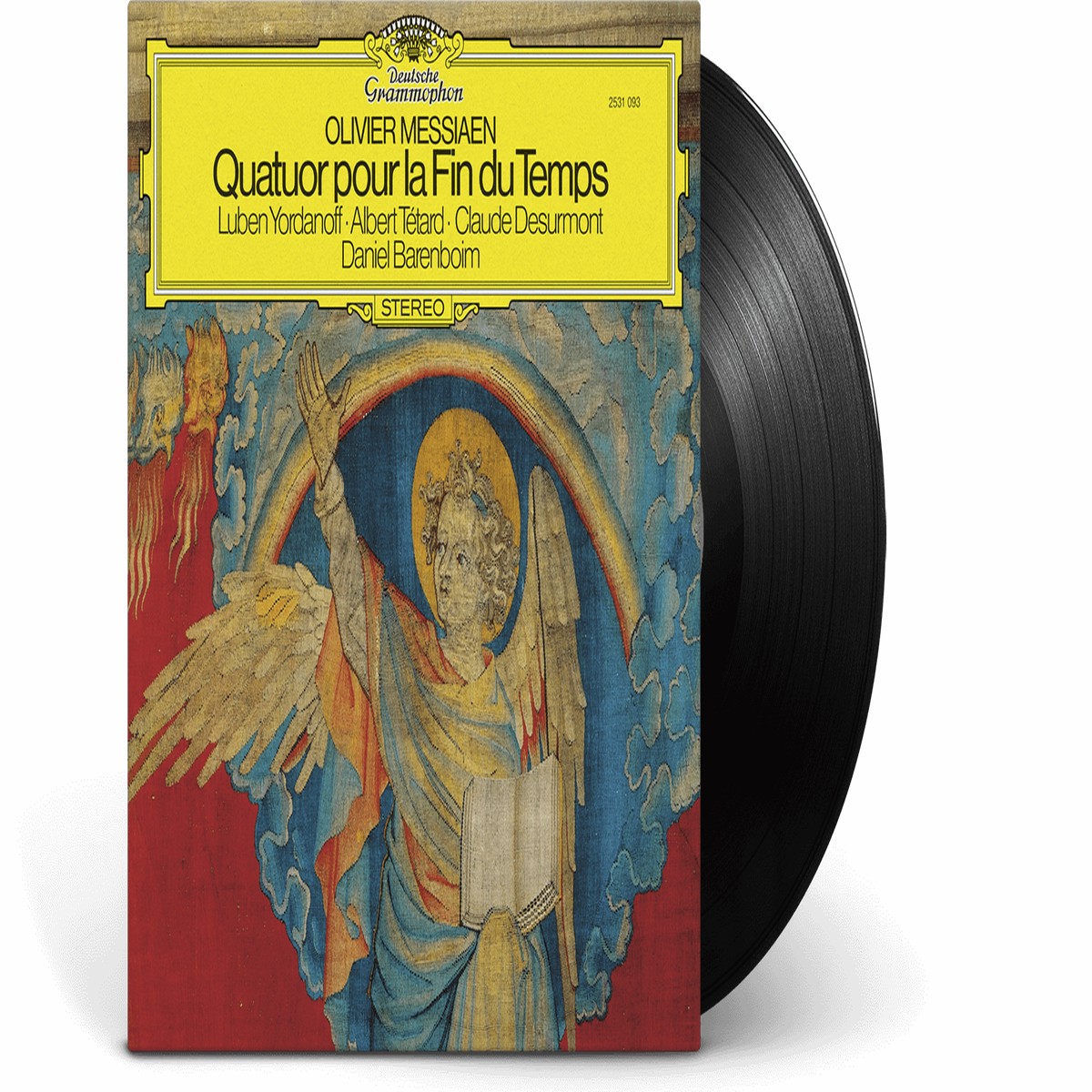 DANIEL BARENBOIM, ALBERT TETARD, CLAUDE DESURMONT, LUBEN YORDANOFF : MESSIAEN – Quatuor Pour La Fin Du Temps