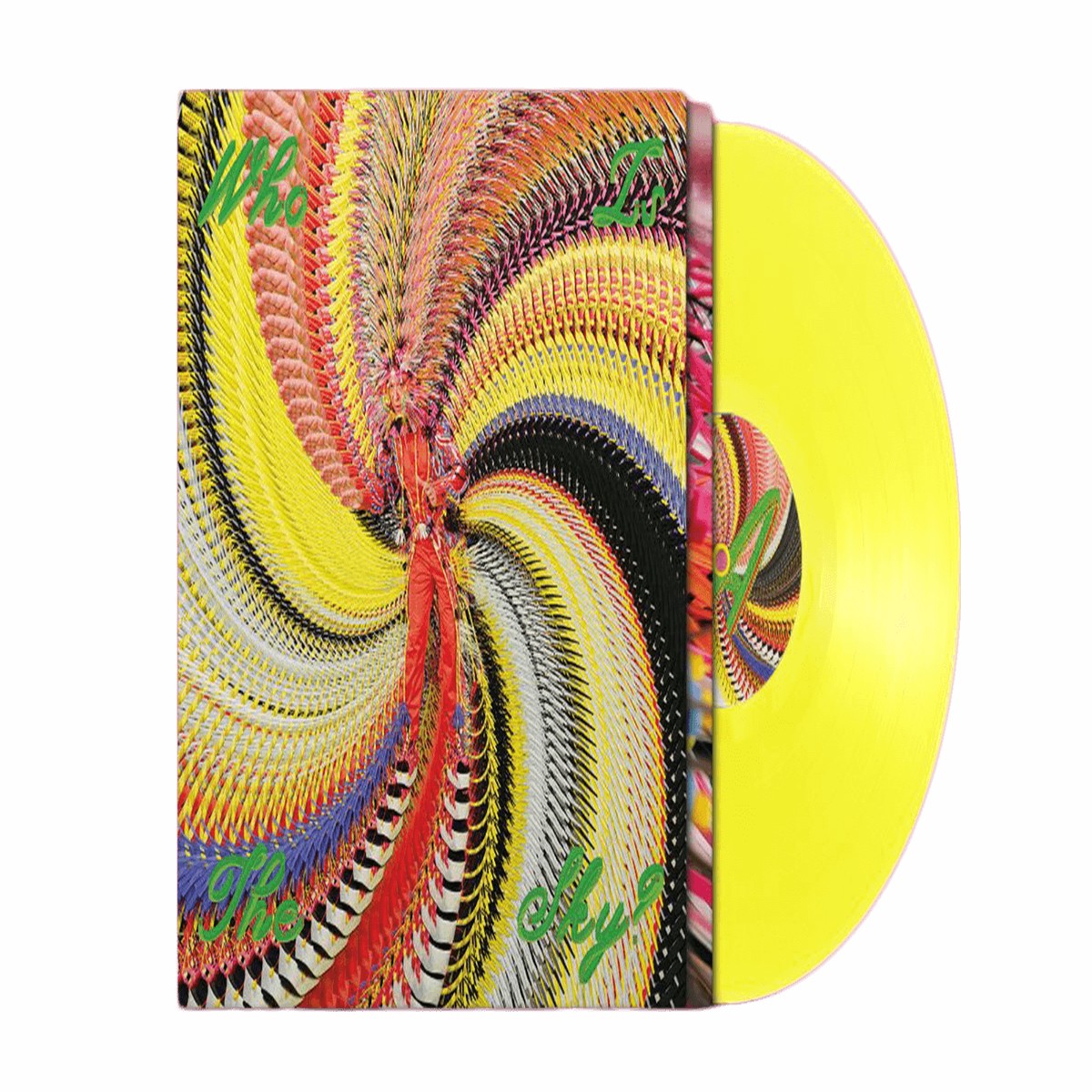 David Byrne : Who Is The Sky? (Lemon Yellow Vinyl w folded poster)