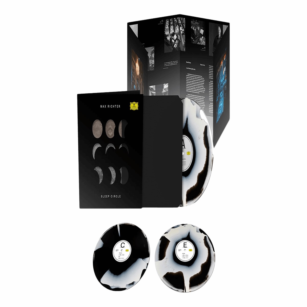 Max Richter : Sleep Circle (Black & White Corona Vinyl) (Exclusive to The Record Hub.com)