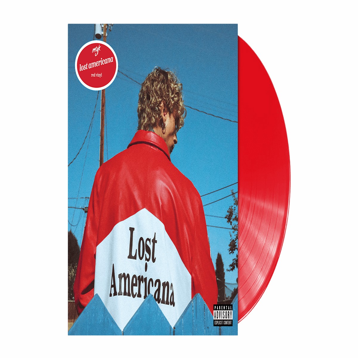 mgk : lost americana (Opaque Brick Red Vinyl)
