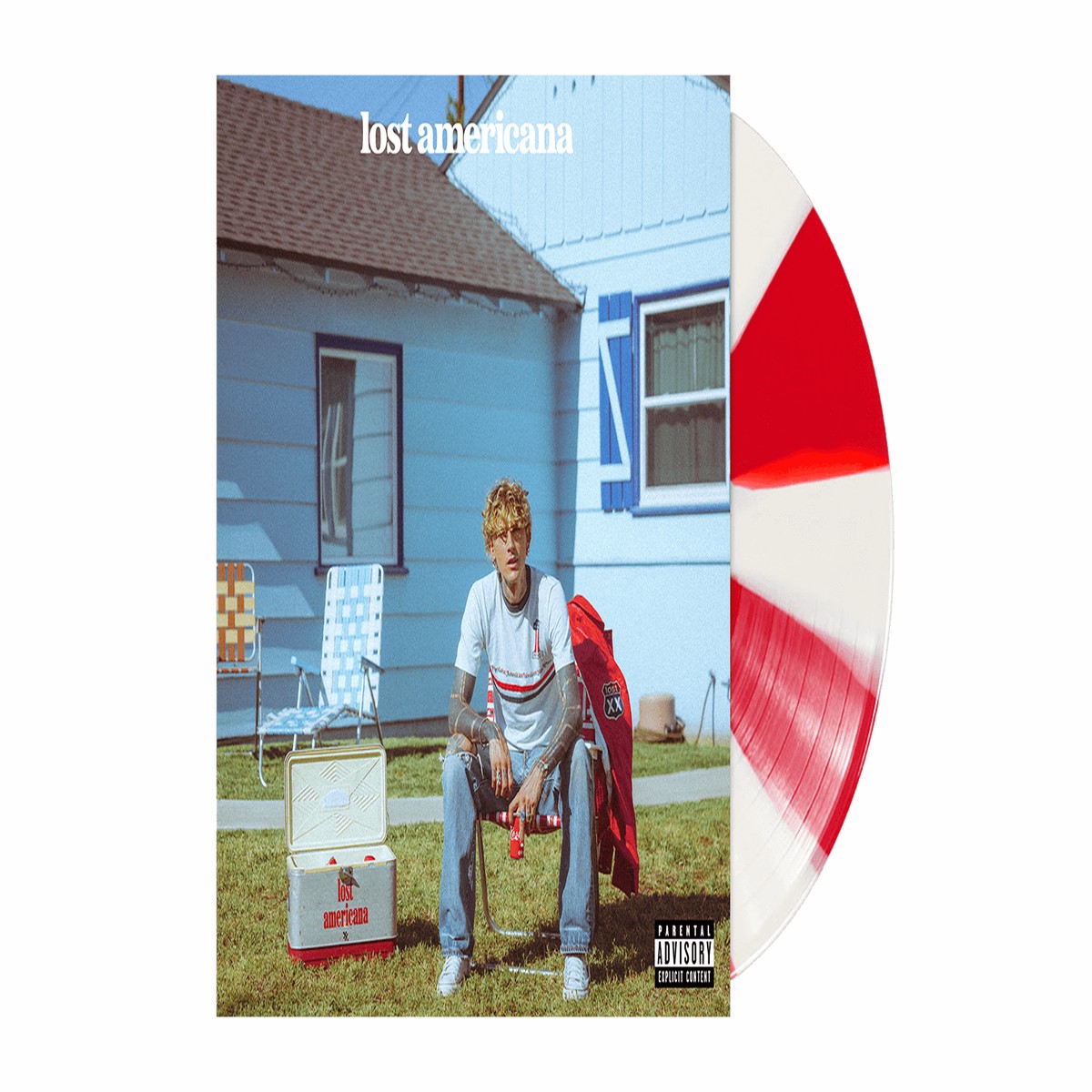 mgk : lost americana (Peppermint Vinyl w Alt Cover) (Exclusive to The Record Hub.com)