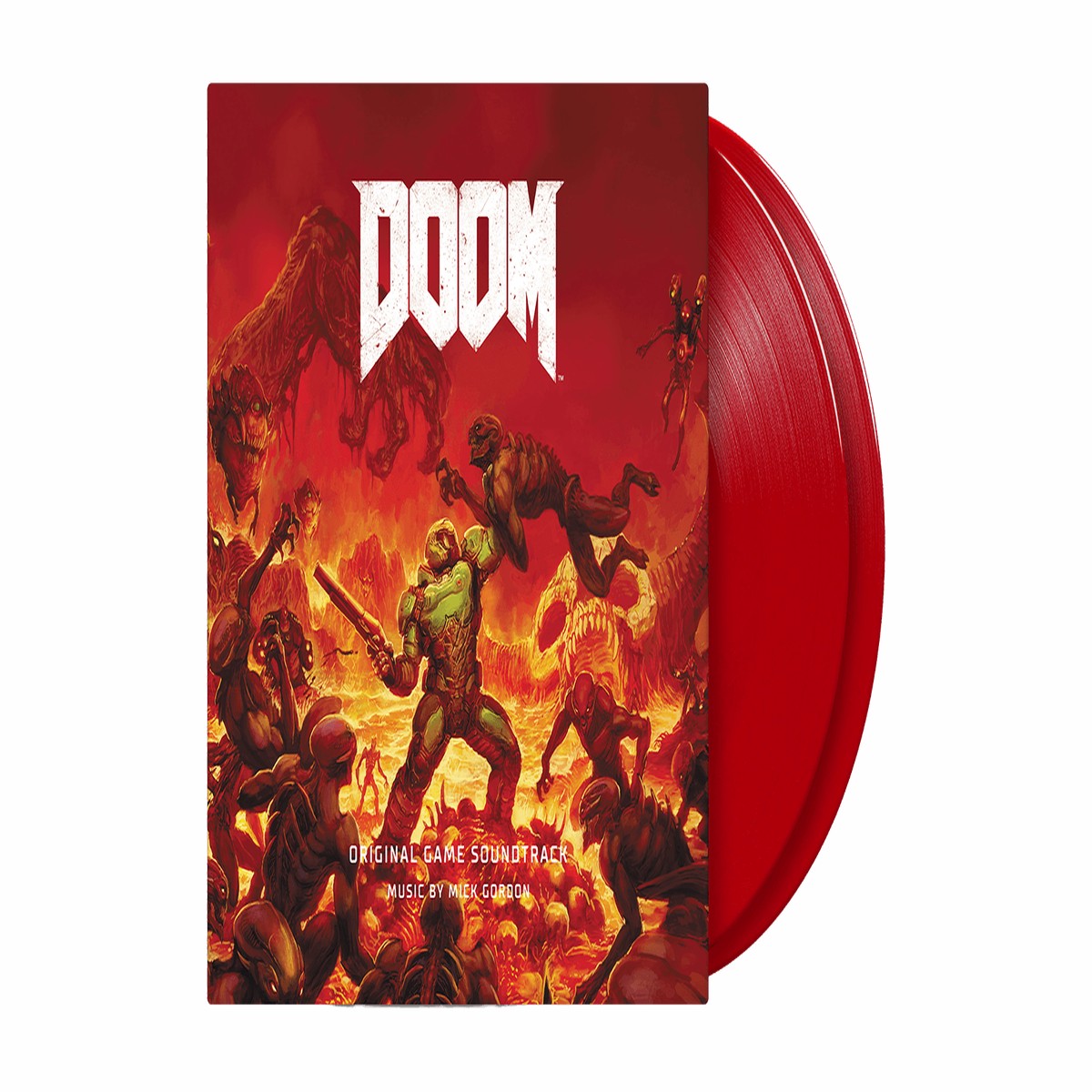 [Pre-Order [05/03] Mick Gordon : DOOM (Original Soundtrack)(Transparent Red Vinyl)