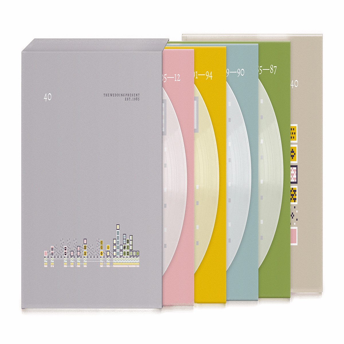 The Wedding Present : The Wedding Present 40 (Frosted White Vinyl Deluxe Boxset)