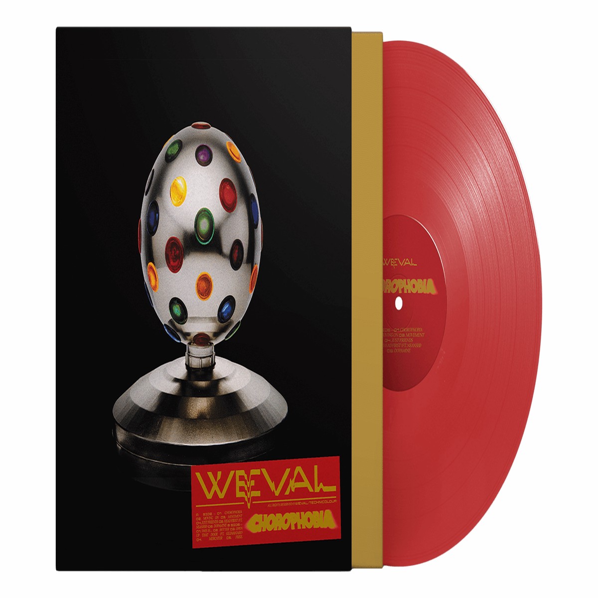 Weval : CHOROPHOBIA (Red Vinyl)