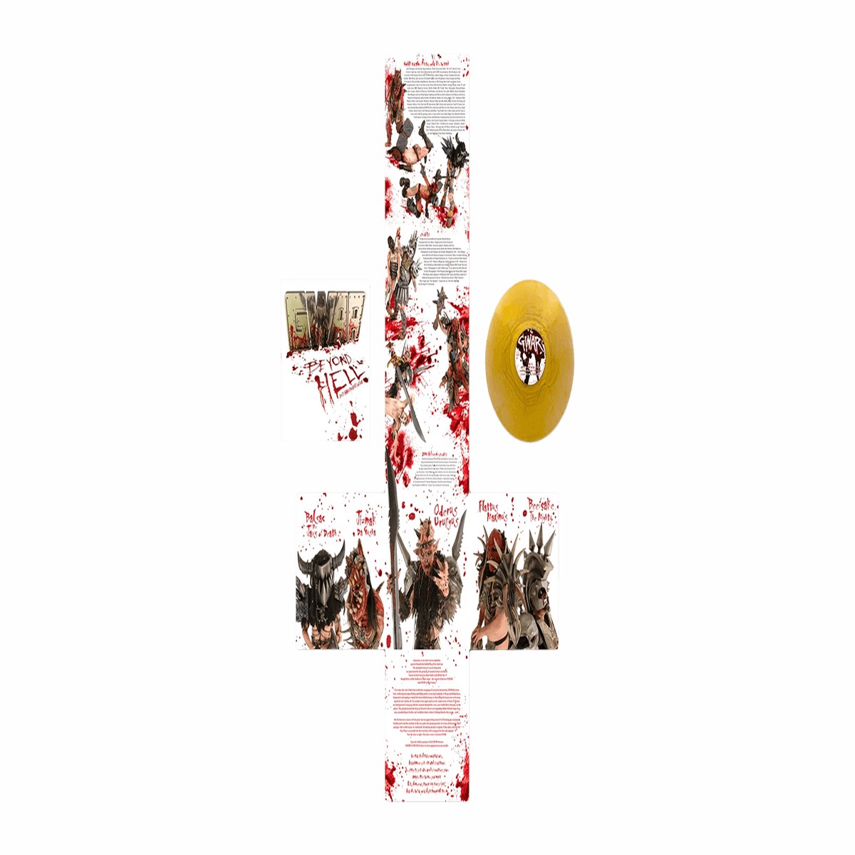 GWAR : Beyond Hell (20th Anniversary Edition) (Gold Vinyl)