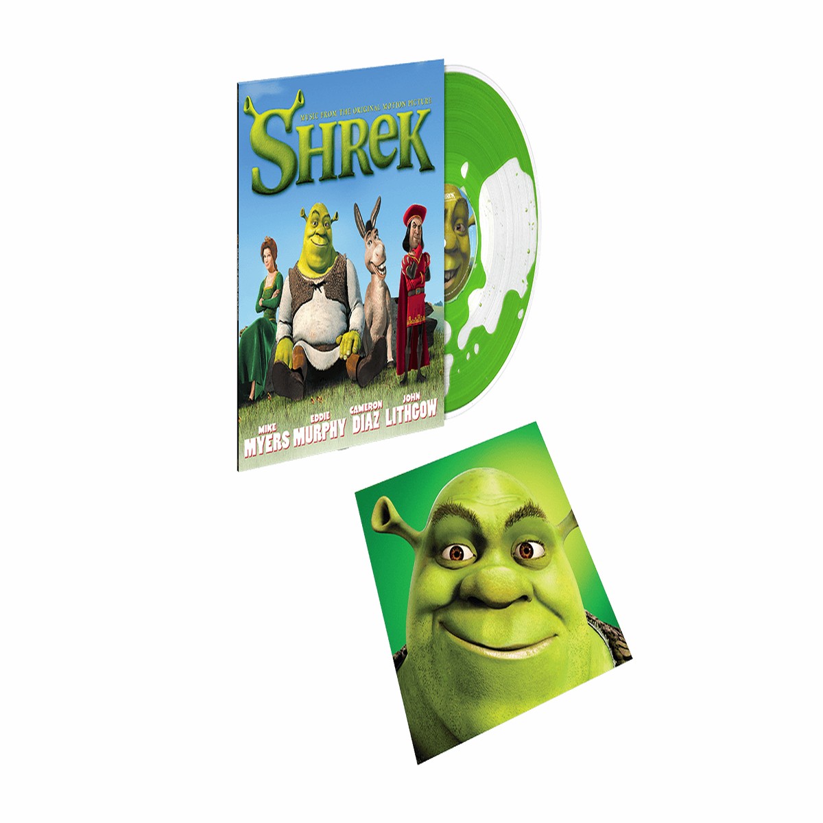 Original Soundtrack : Shrek (25th Anniversary Green Swamp Juice Liquid-Filled Vinyl)(Exclusive to The Record Hub.com)