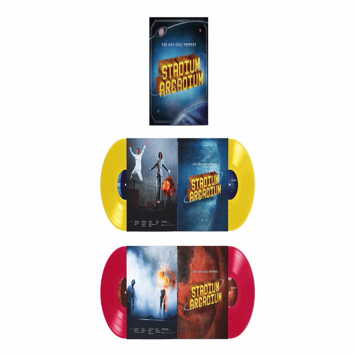 [Pre-Order [02/10] Red Hot Chili Peppers : Stadium Arcadium (Canary Yellow & Red Apple Vinyl)