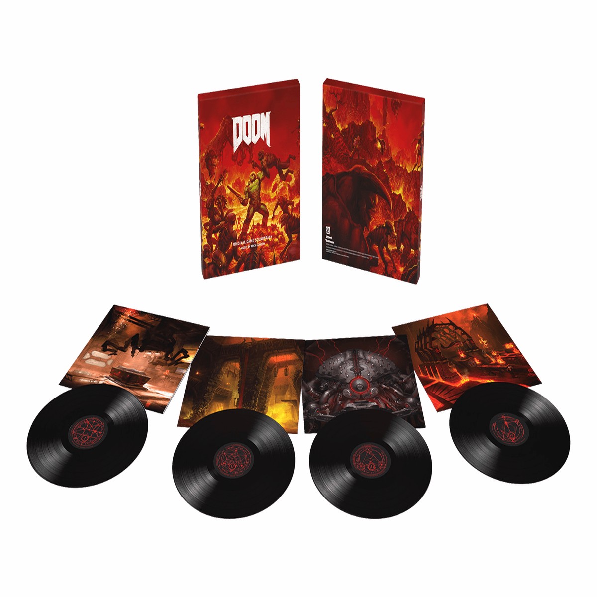 [Pre-Order [05/03] Mick Gordon : DOOM (Original Soundtrack)(4LP Set)