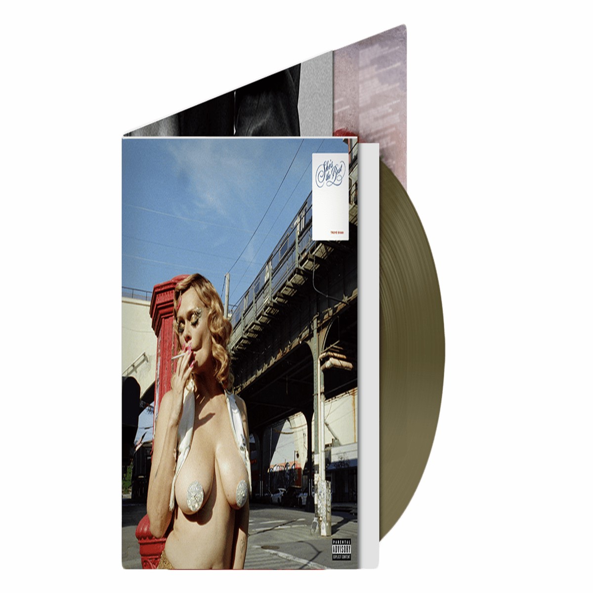 [Pre-Order [09/10] Troye Sivan : Shes the Best (Exclusive to The Record Hub) Transparent Burnt Vinyl & Poster