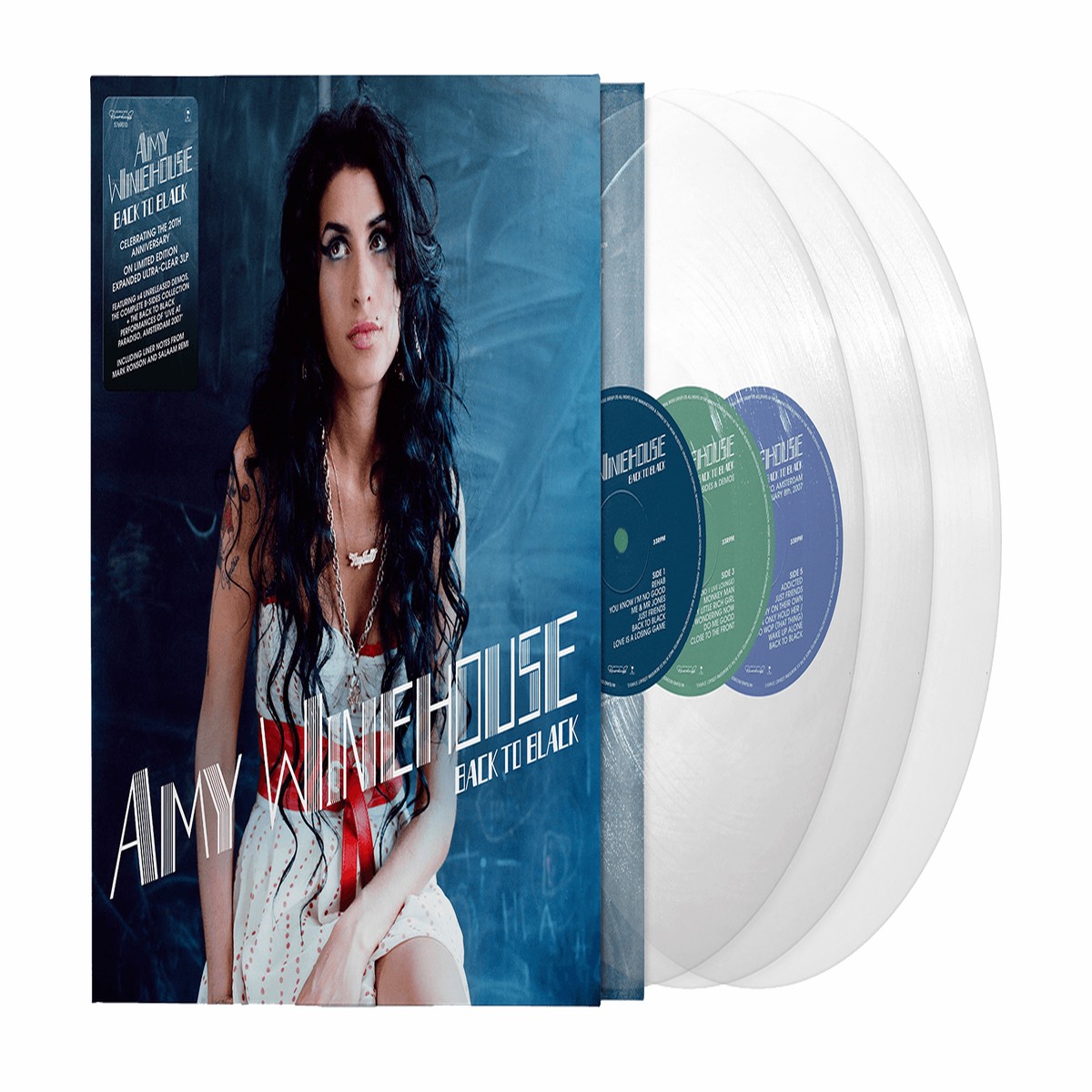 [Pre-Order [23/10] Amy Winehouse : Back To Black 20 (3LP Set Clear Vinyl)