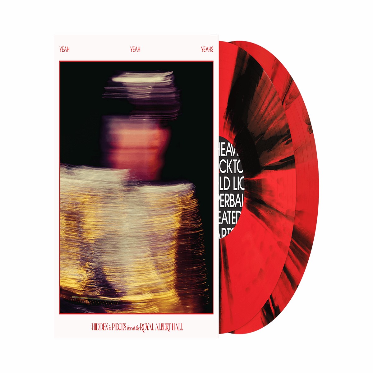 [Pre-Order [23/10] Yeah Yeah Yeahs : Hidden in Pieces – Live (at the Royal Albert Hall)(Bullseye Splatter Vinyl)