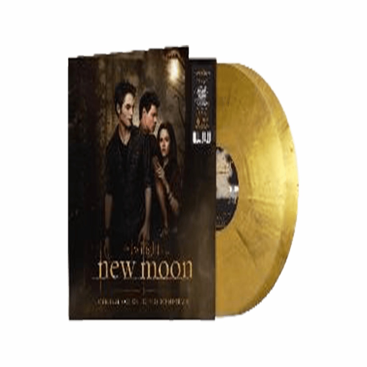 Various Artists : The Twilight Saga – New Moon OST (Gold Marble Vinyl)