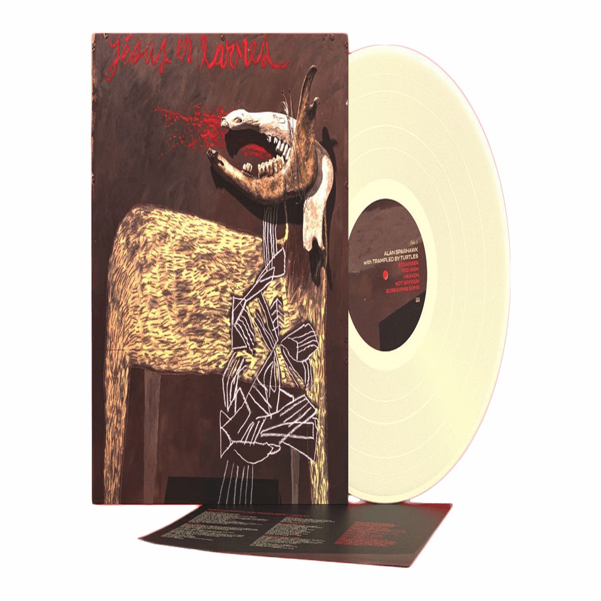 Alan Sparhawk : With Trampled by Turtles (Cream Vinyl)