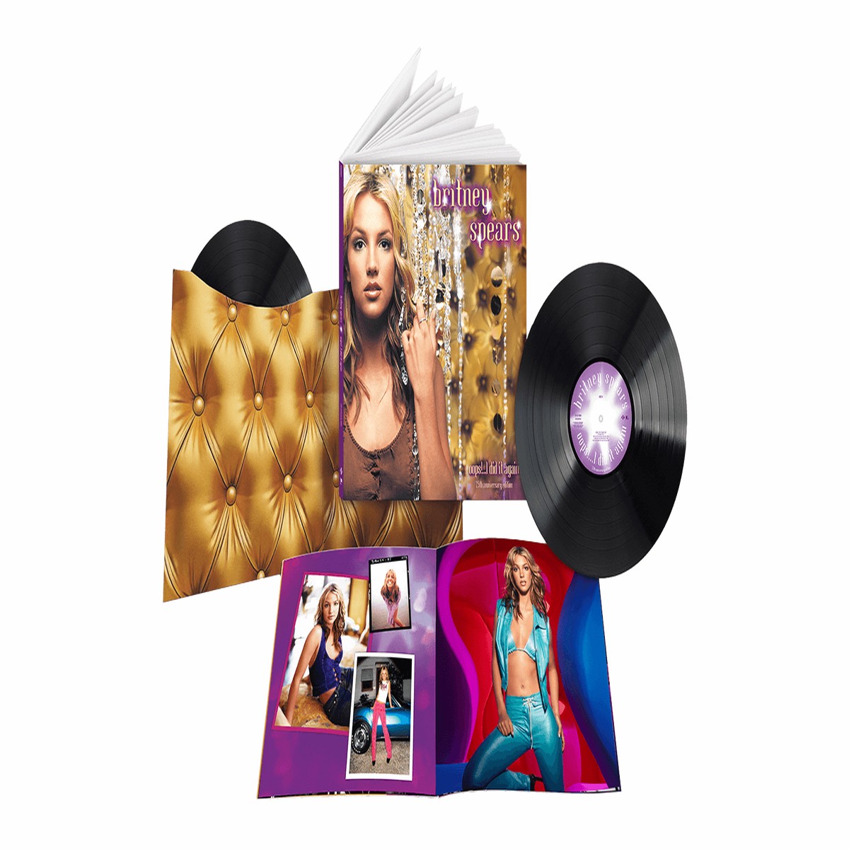 Britney Spears : Oops I Did It Again – 25th Anniversary (Deluxe bookset package)