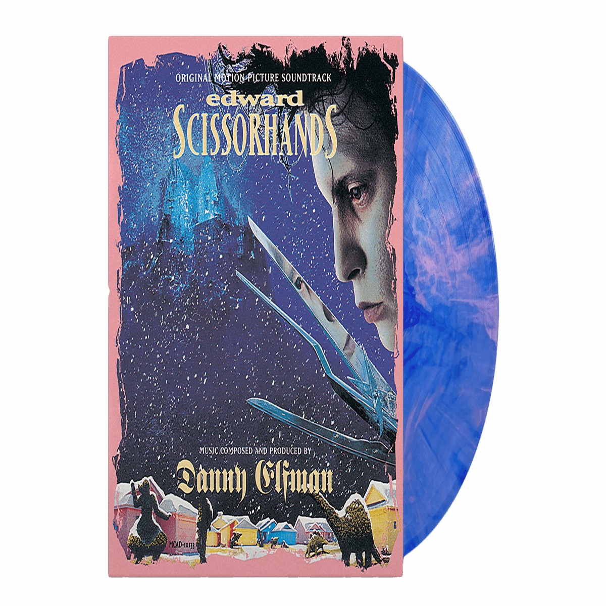 Danny Elfman : Edward Scissorhands (Blue & Pink Swirl Vinyl)