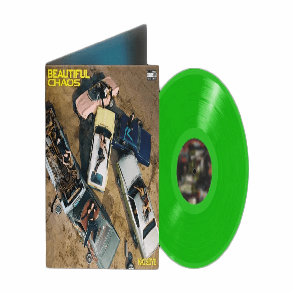 KATSEYE : BEAUTIFUL CHAOS (Neon Lime Vinyl)