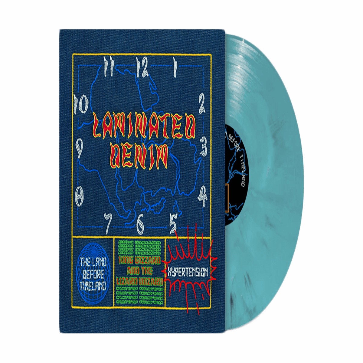 King Gizzard and the Lizard Wizard : Laminated Denim (Lucky Rainbow Vinyl)