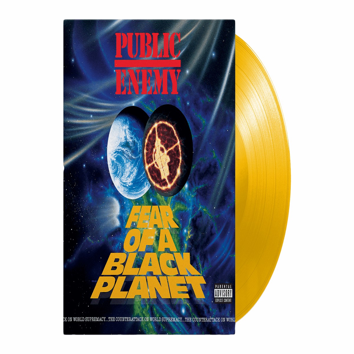 Public Enemy : Fear Of A Black Planet (Yellow Vinyl)