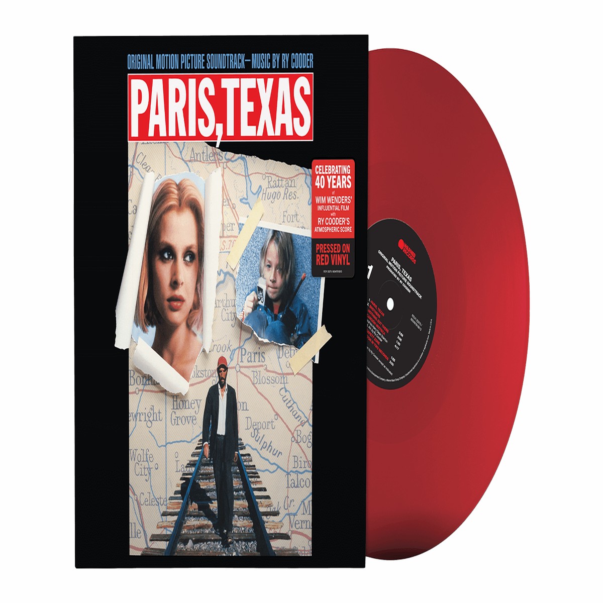 Ry Cooder : Paris, Texas OST (Opaque Red Vinyl)