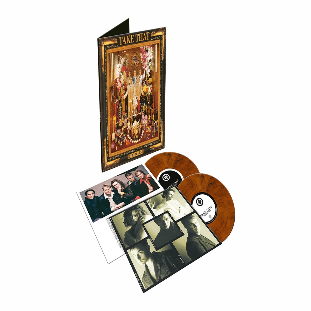 Take That : Nobody Else – 30th Anniversary – Deluxe (Orange Marble Vinyl)