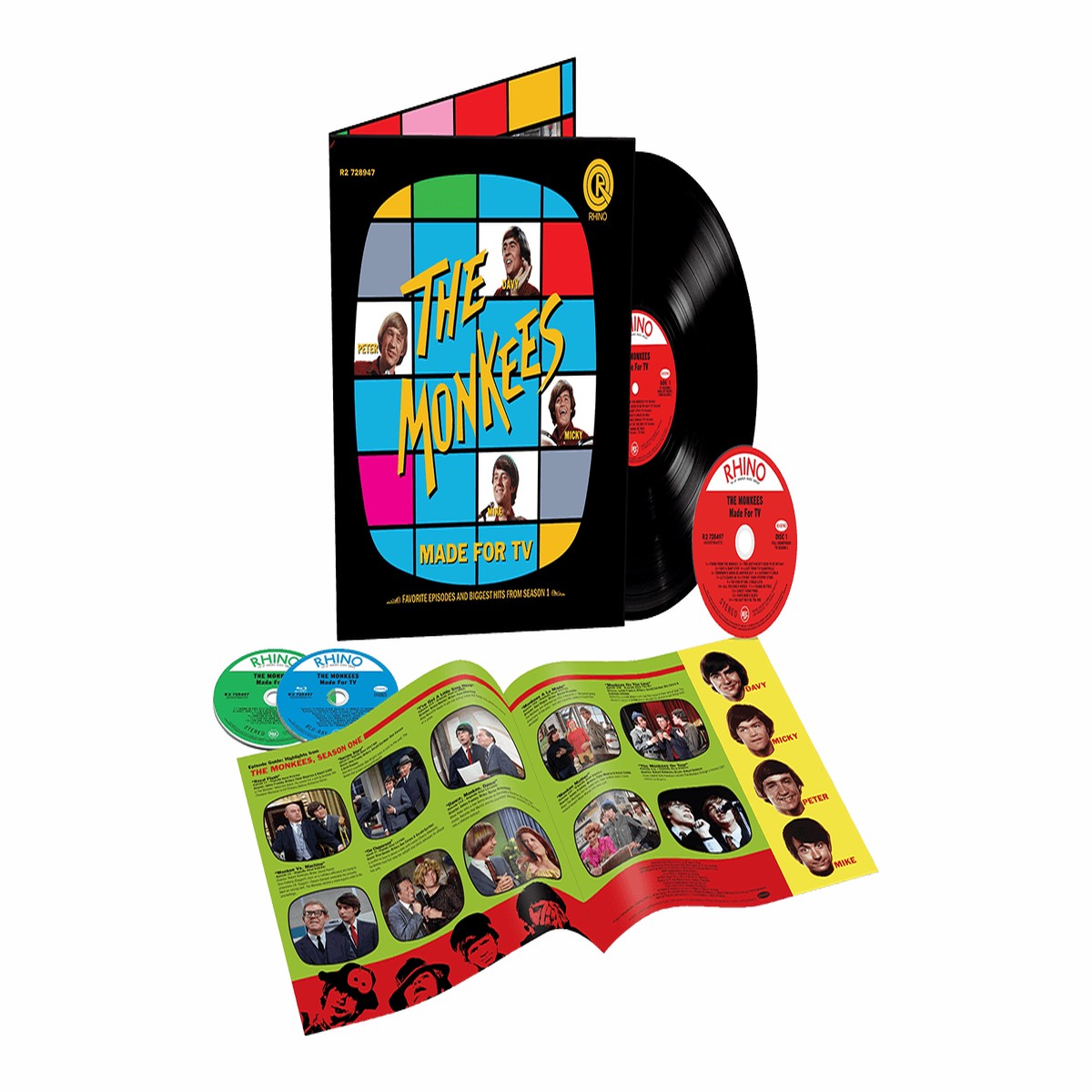 The Monkees : Made For TV – Favourite Episodes And Biggest Hits From Season 1 Of The Monkees