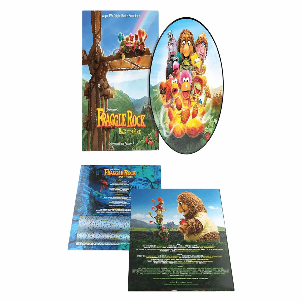 Various Artists : Fraggle Rock Back To The Rock – Season 2 (Picture Disc )