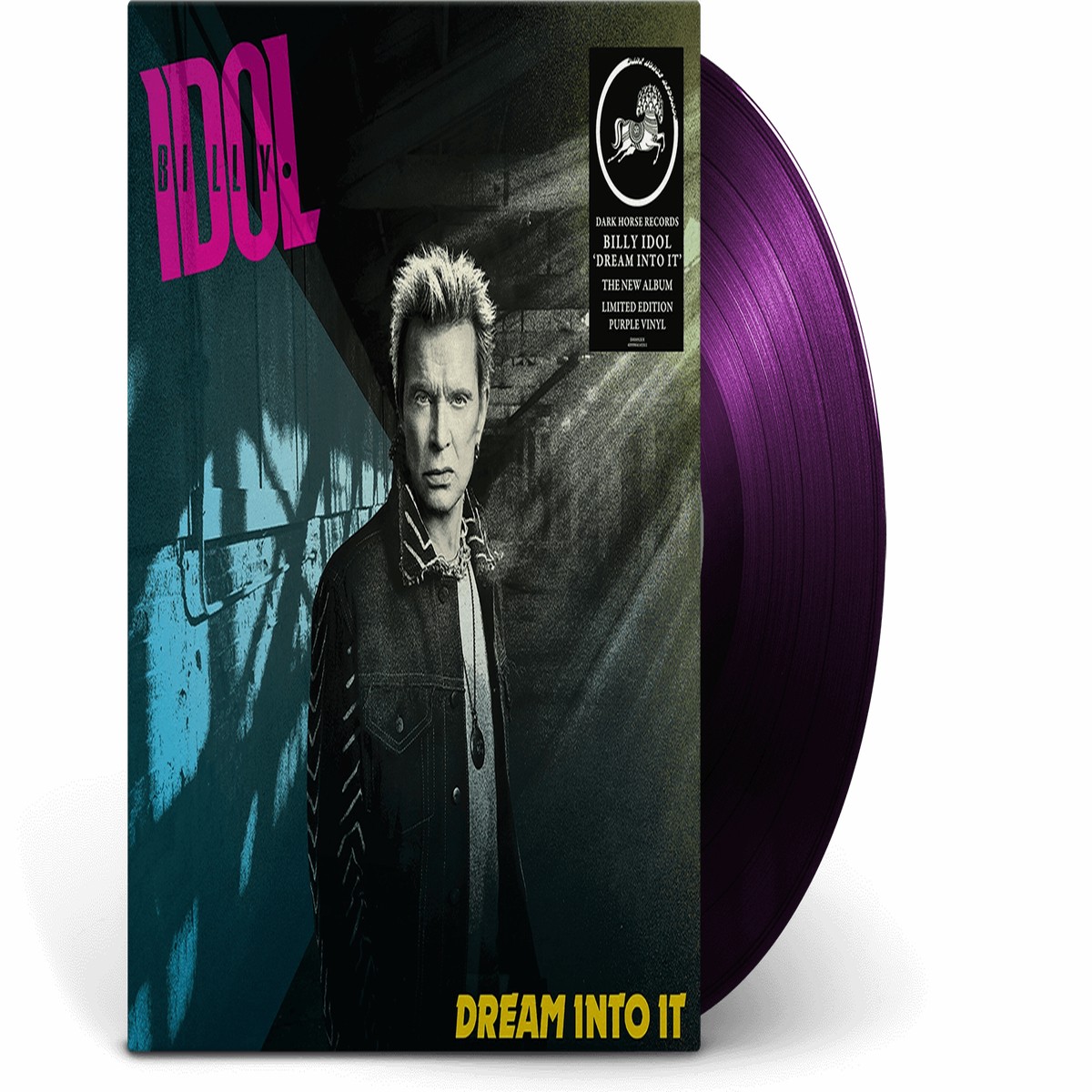 Billy Idol : Dream Into It (Purple Vinyl)