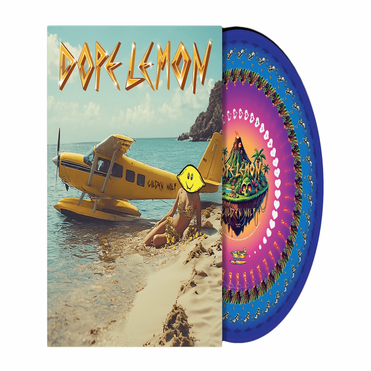 DOPE LEMON : Golden Wolf (Picture Disc Vinyl)
