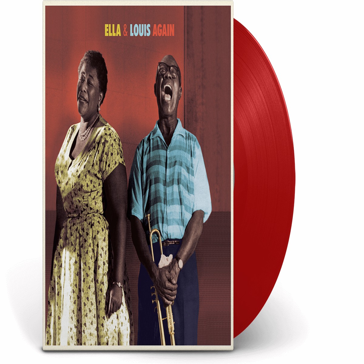 Ella Fitzgerald & Louis Armstrong : Ella & Louis Again (Red Vinyl)