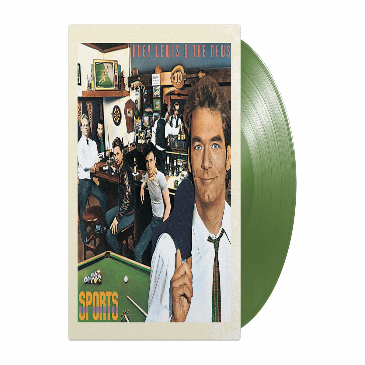 Huey Lewis & The News : Sports (Green Vinyl) (Exclusive to The Record Hub.com)