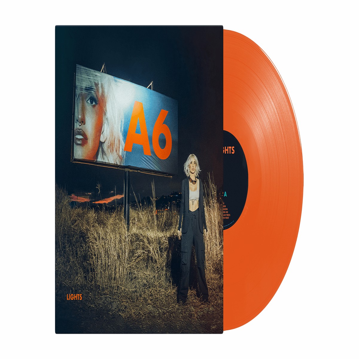 Lights : A6 (Orange Crush Vinyl)