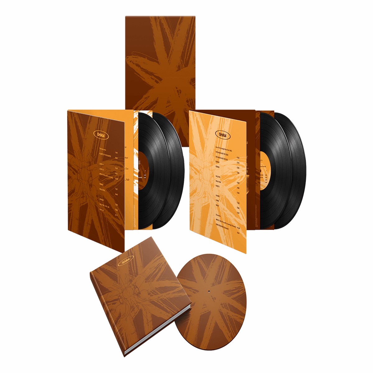 Orbital : Orbital (The Brown Album) (4LP Boxset)