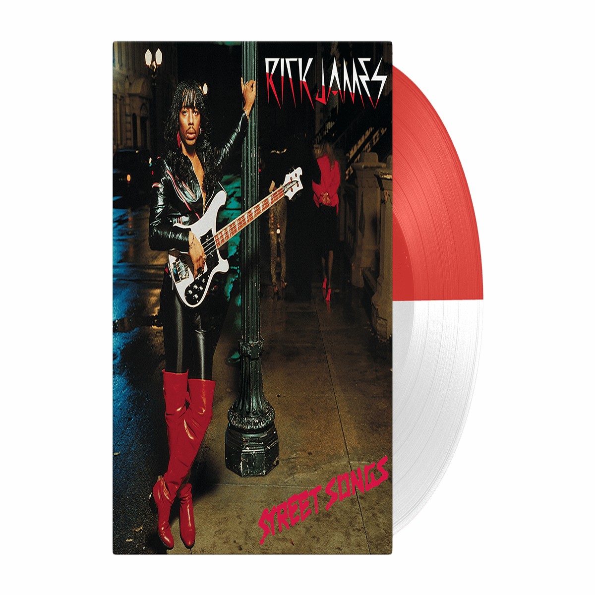 Rick James : Street Songs (Red/White split vinyl)(Exclusive to The Record Hub.com)