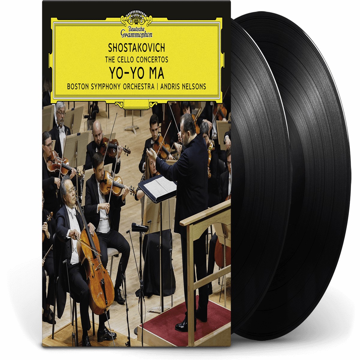 Yo-Yo Ma / Boston Symphony Orchestra / Andris Nelsons : Shostakovich – The Cello Concertos