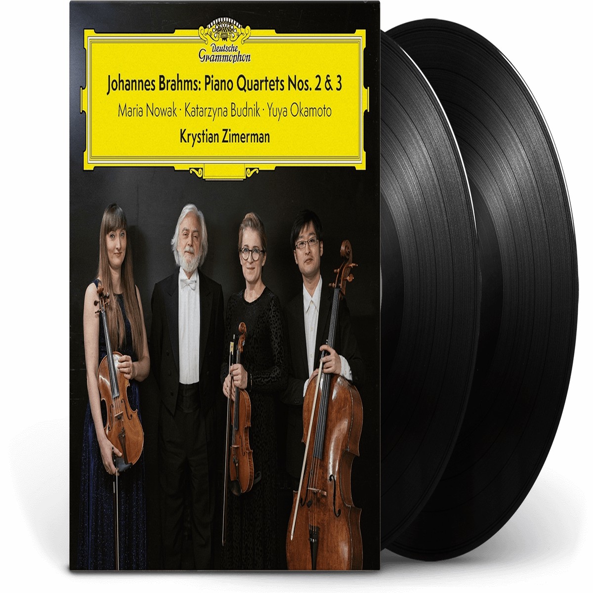 Krystian Zimerman : Brahms’ Piano Quartets Nos 2 & 3