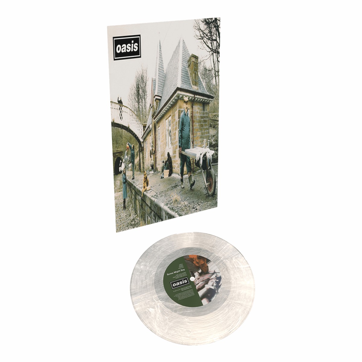 Oasis : Some Might Say (7″ Clear Vinyl)
